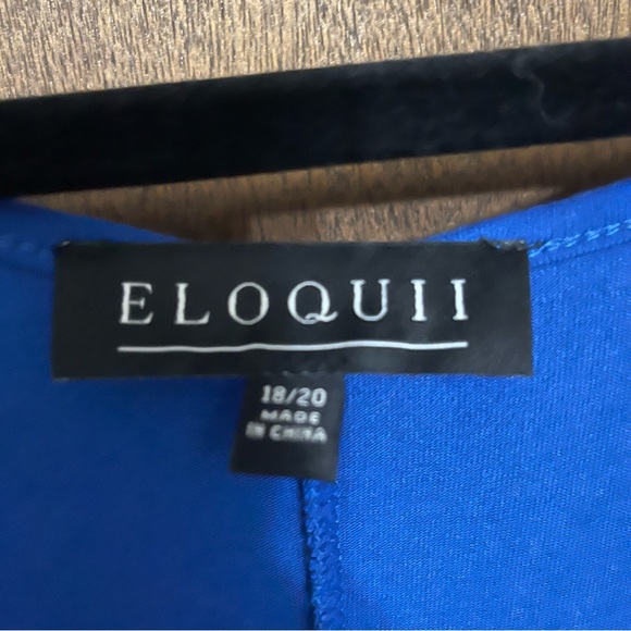 Eloquii blue dress - Picture 4 of 5